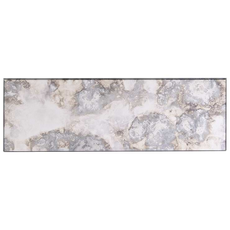 Vilna Antique Mirror Argenta 6x18 Glass Tile