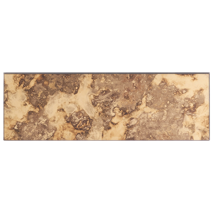 Vilna Antique Mirror Oro 6x18 Glass Tile