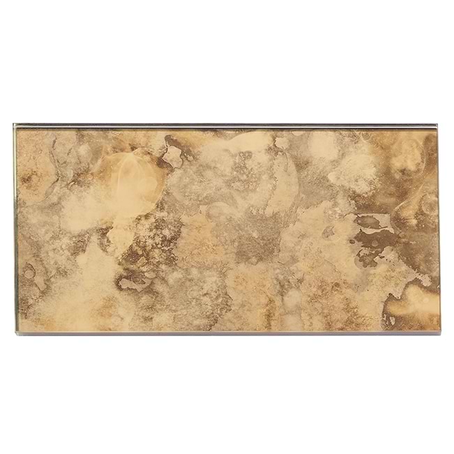 Vilna Antique Mirror Oro 3x6 Glass Tile
