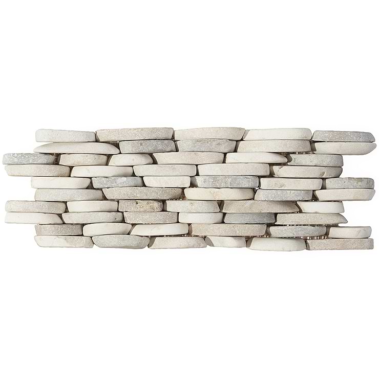 Nature Lombok Stacked Pebble Mosaic