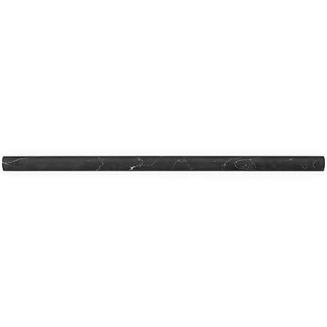Nero Marquina 1x12 Honed Pencil Liner