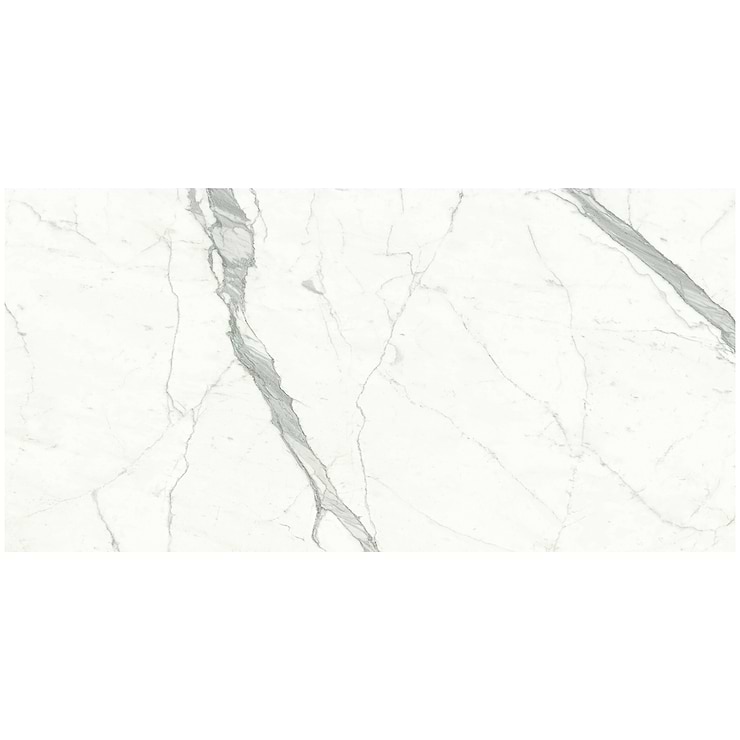 TileBarXL Marmi Slim Bianco Venato 60x120 Polished Porcelain Slab