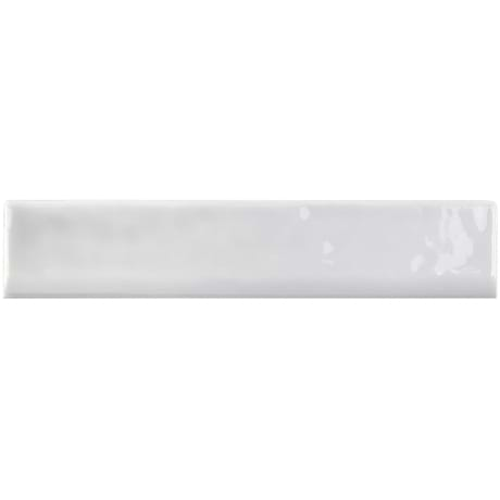 Seaport Hibiscus 2x10 Polished Ceramic Bullnose