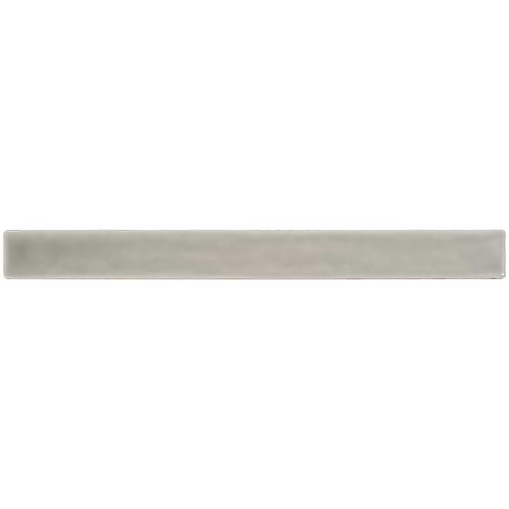 Carolina Moss Gray 2x20 Polished Ceramic Wall Tile