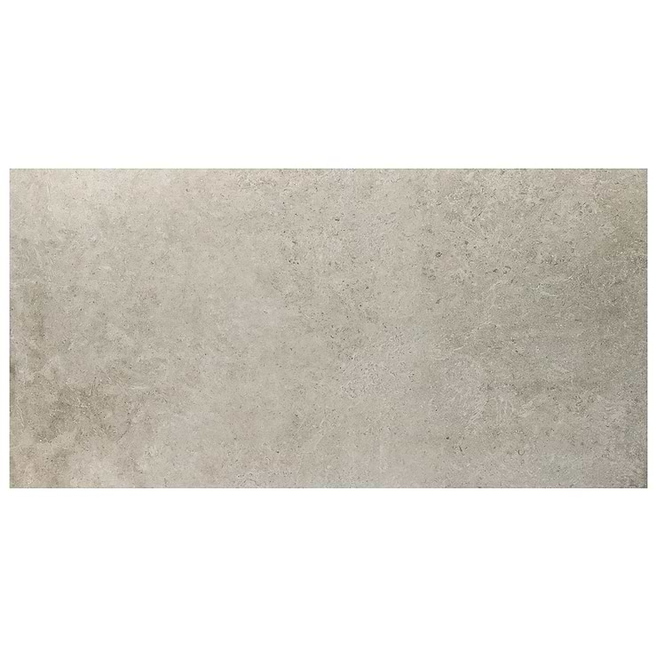 Saint Remy Avorio White 24x48 Limestone Look Semi-Polished Porcelain Tile