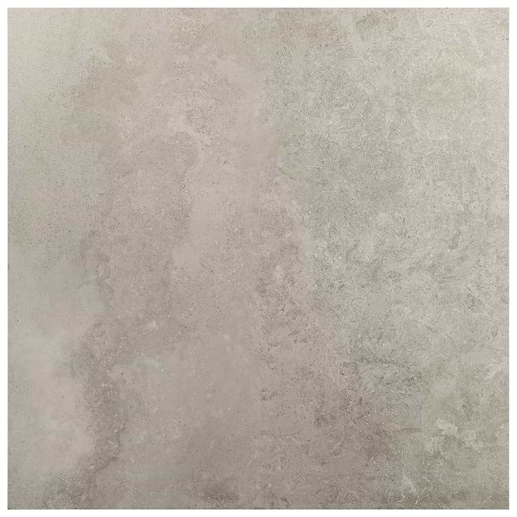 Saint Remy Avorio White 36x36 Limestone Look Semi-Polished Porcelain Tile