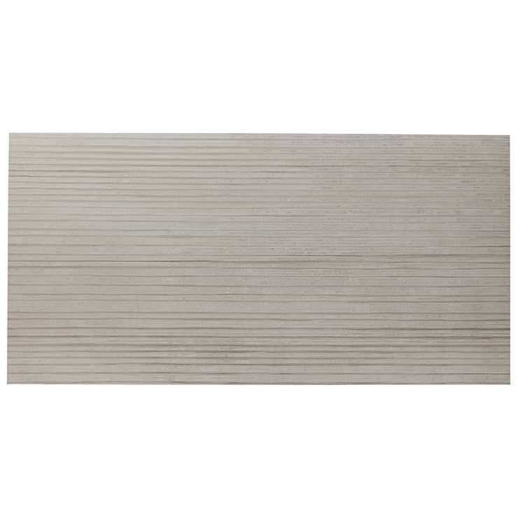 Saint Remy Deco Avorio White 24x48 Limestone Look Semi-Polished Porcelain Tile