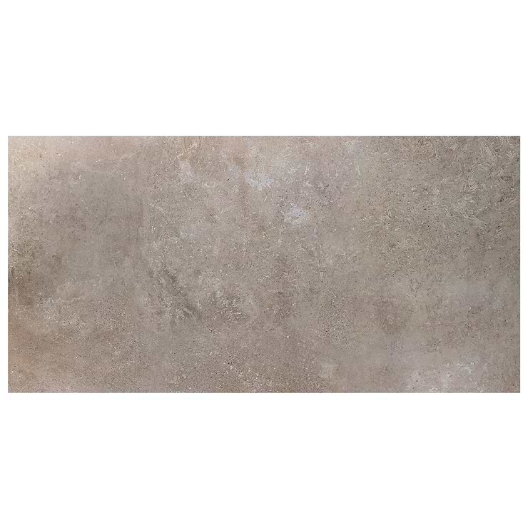 Saint Remy Grigio Gray 24x48 Limestone Look Semi-Polished Porcelain Tile