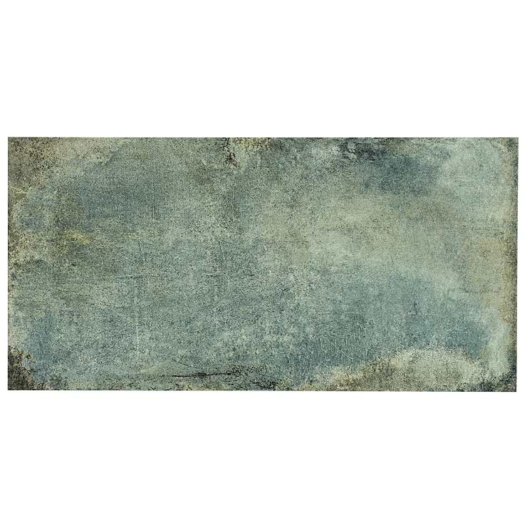 Angela Harris Flatiron Aquamarine 12x24 Matte Porcelain Tile