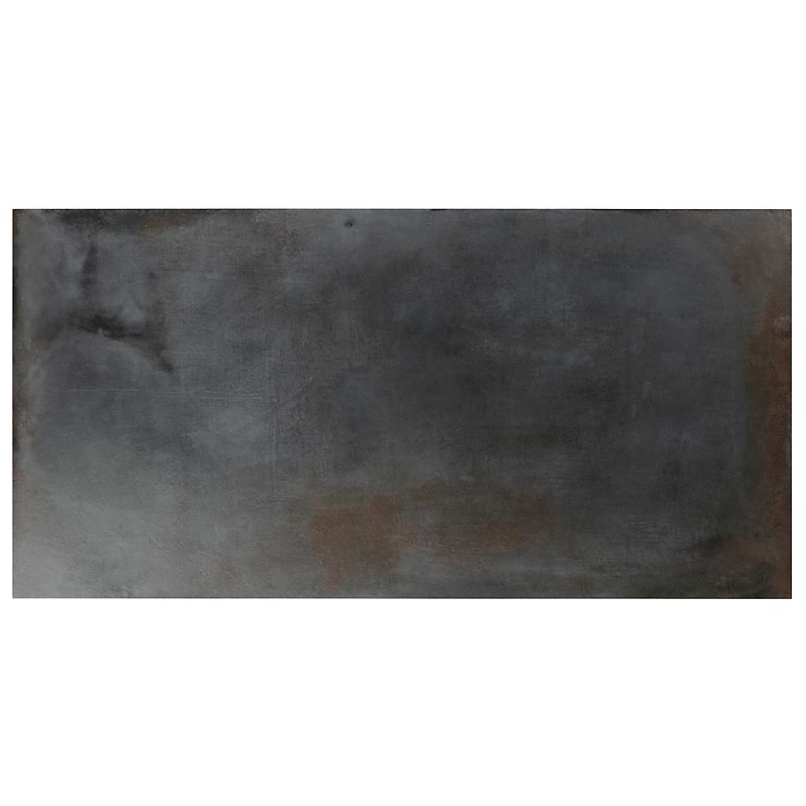 Angela Harris Flatiron Black 24x48 Matte Porcelain Tile