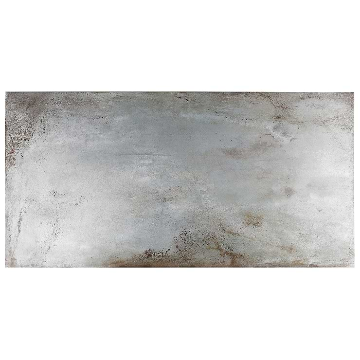 Angela Harris Flatiron Gray 24x48 Semi-Polished Porcelain Tile