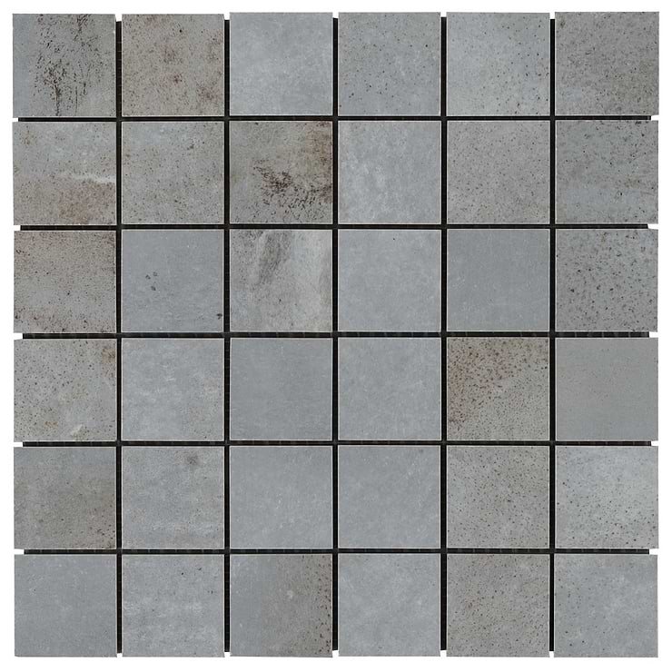 Angela Harris Flatiron Gray 2x2 Matte Porcelain Mosaic