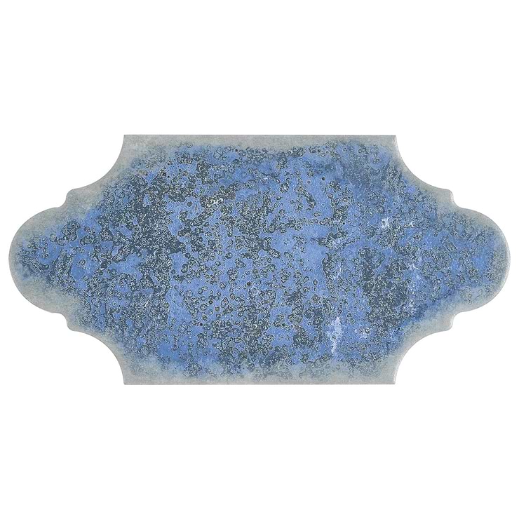Adorno Arabesque Blue 6x10 Matte Porcelain Tile