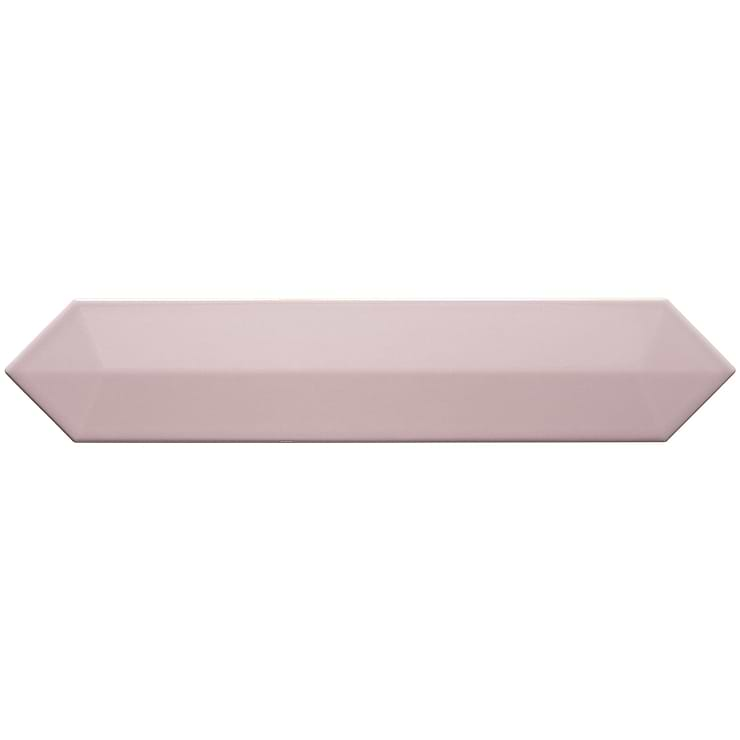 Kent Pink 3x12 Contour 3D Picket Polished Ceramic Wall Tile