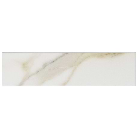 Amalfi Calacatta White 3x12 Matte Ceramic Tile