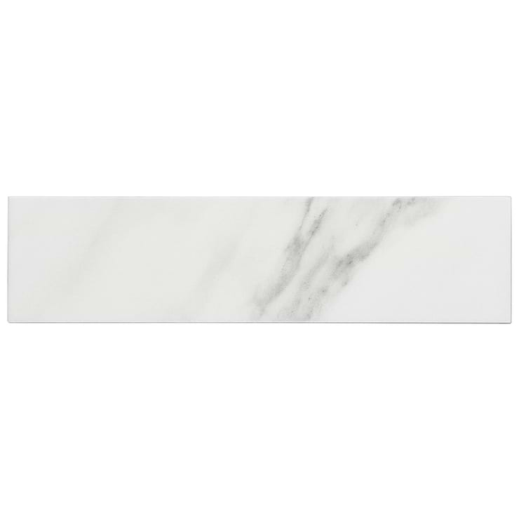 Amalfi Statuario White 3x12 Matte Ceramic Tile