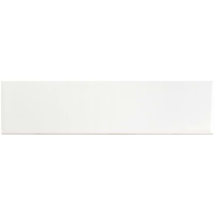 Manchester Bianco 3x12 Polished Ceramic Tile