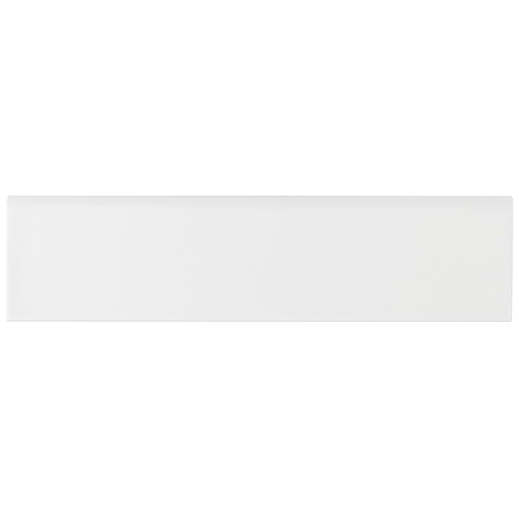 Manchester Bianco 3x12 Ceramic Bullnose