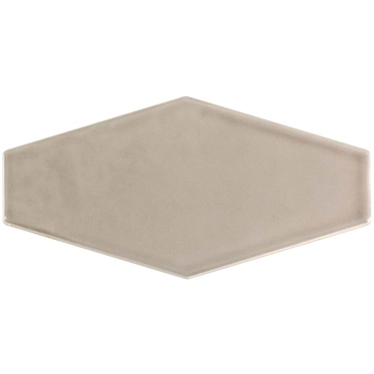 Manchester Hexagon Taupe 4x8 Polished Ceramic Tile