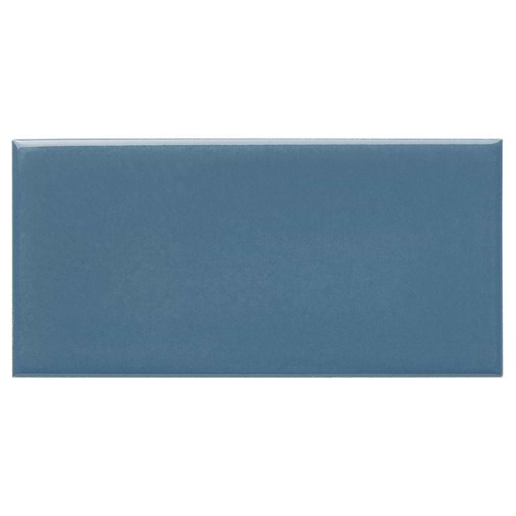 Park Hill Blue 3x6 Polished Porcelain Tile