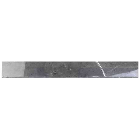 Marble Tech Amani Grey 3x24 Polished Porcelain Bullnose