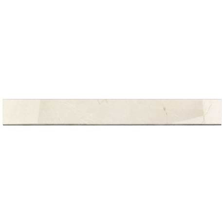 Marble Tech Crema Avorio 3x24 Polished Porcelain Bullnose