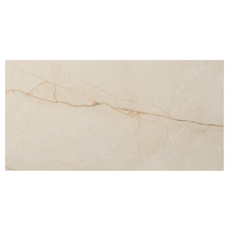 Marble Tech Crema Avorio 12x24 Polished Porcelain Tile