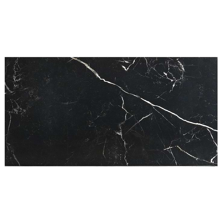 Marble Tech Port Laurent 12x24 Polished Marble Look Porcelain Tile