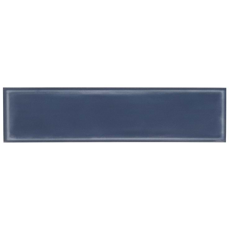 Stacy Garcia ArtBlock Denim Blue 4x16 Matte Porcelain Tile