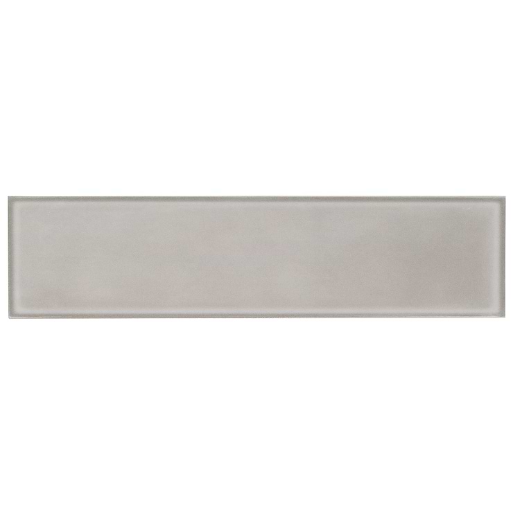 Stacy Garcia ArtBlock Grigio Gray 4x16 Glossy Porcelain Tile