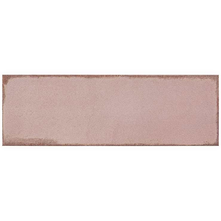 Los Lunas Rose Pink 4x12 Polished Ceramic Tile