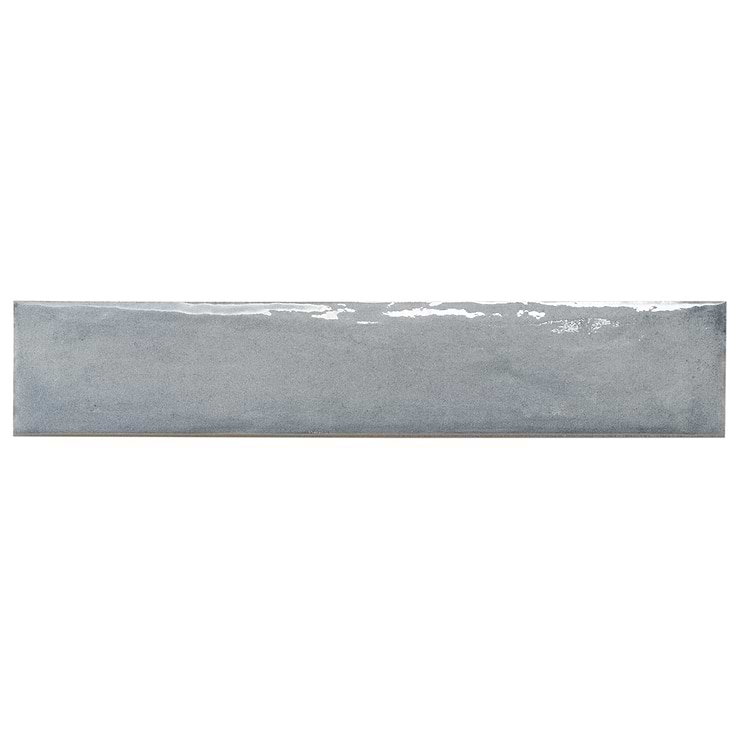 Paint Azur Blue 3x16 Glossy Porcelain Subway Tile