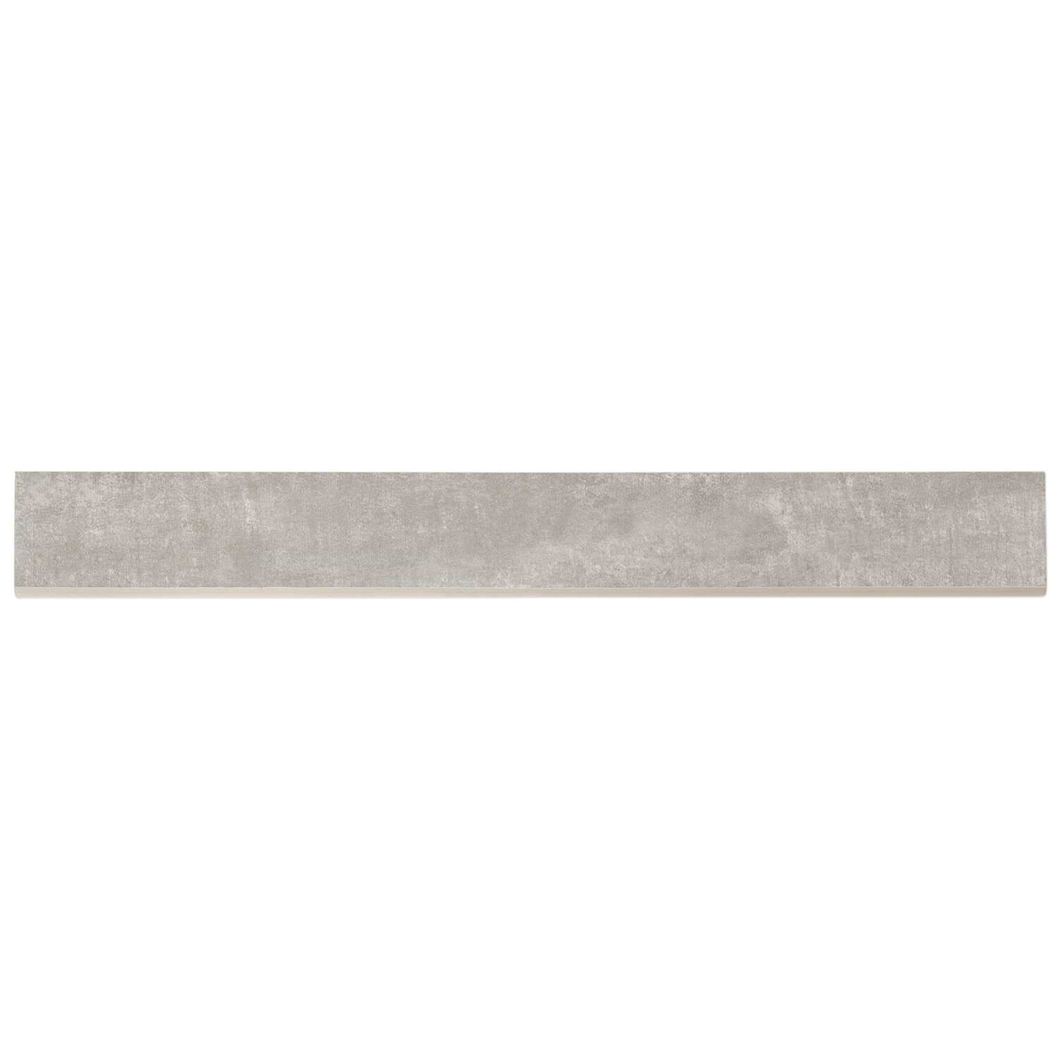 Basic Cement Ash 3x24 Porcelain Bullnose