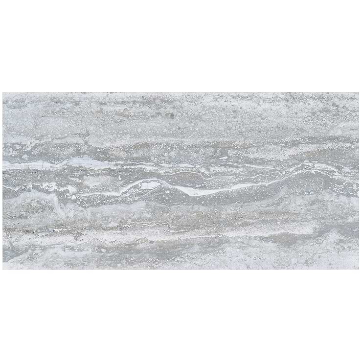 Basic Travertine Sky 12x24 Matte Porcelain Tile