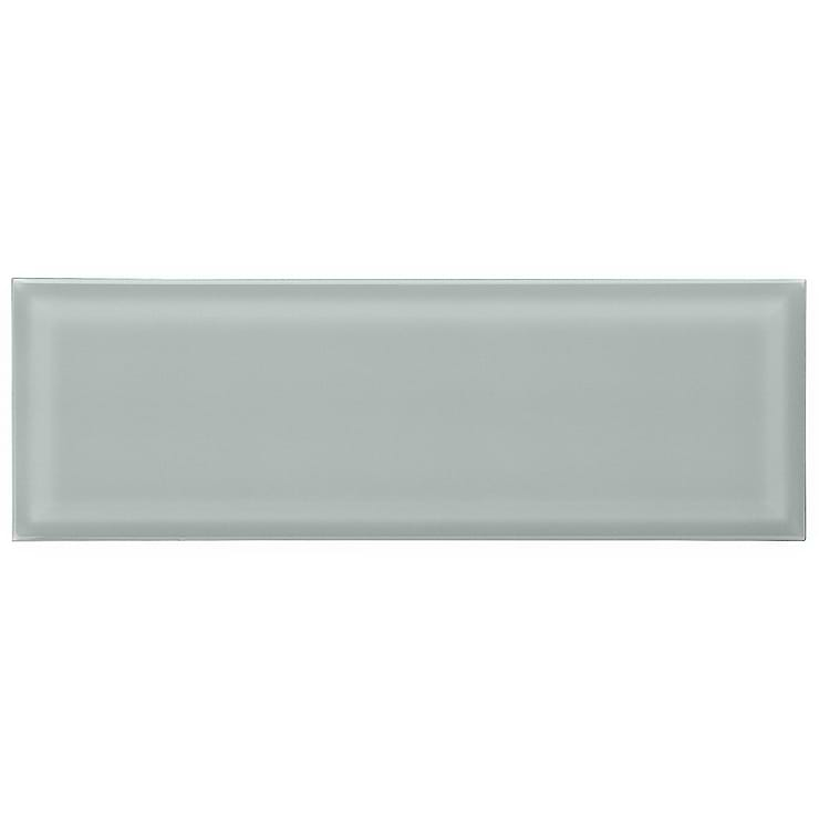 Rise Sage Green 4x12 Beveled Glossy Ceramic Subway Tile