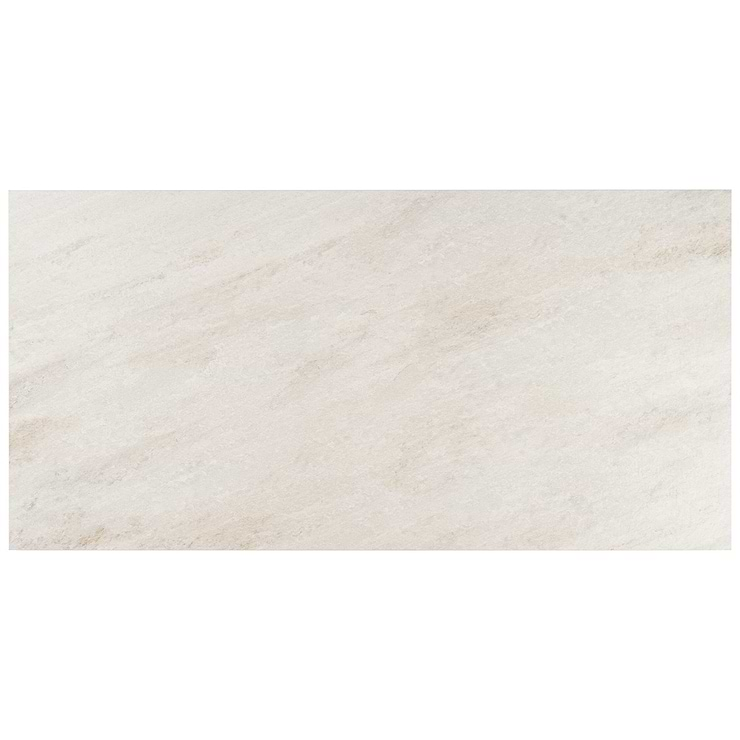 FusionTech Miami White 24x48 Matte Porcelain Tile