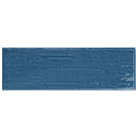 Kiln Blue 3x9 Polished Porcelain Subway Tile