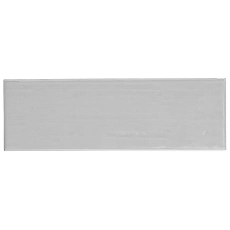 Kiln Silver 3x9 Polished Porcelain Subway Tile