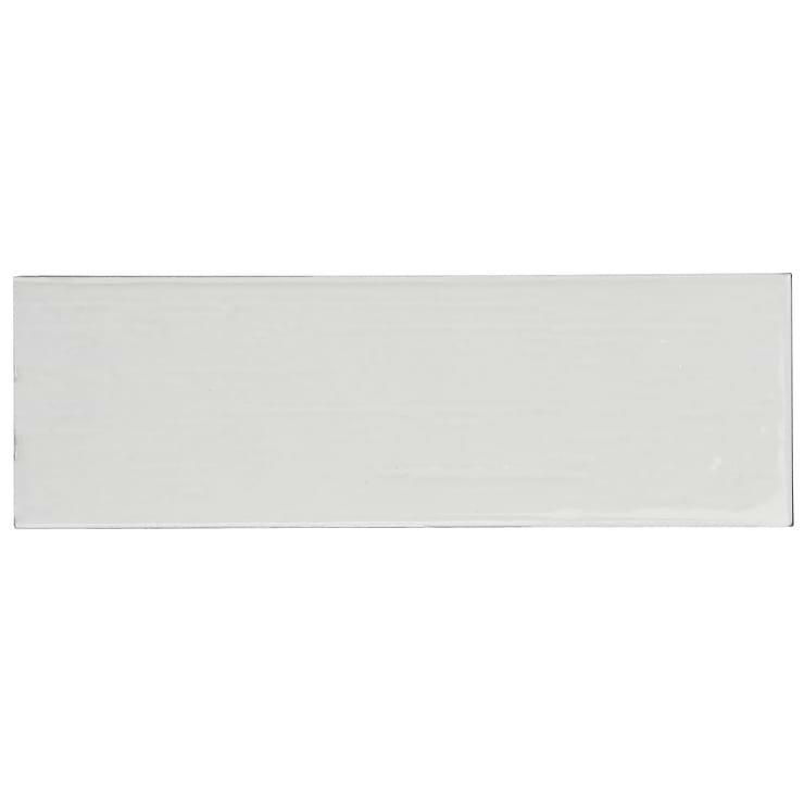 Kiln White 3x9 Polished Porcelain Subway Tile