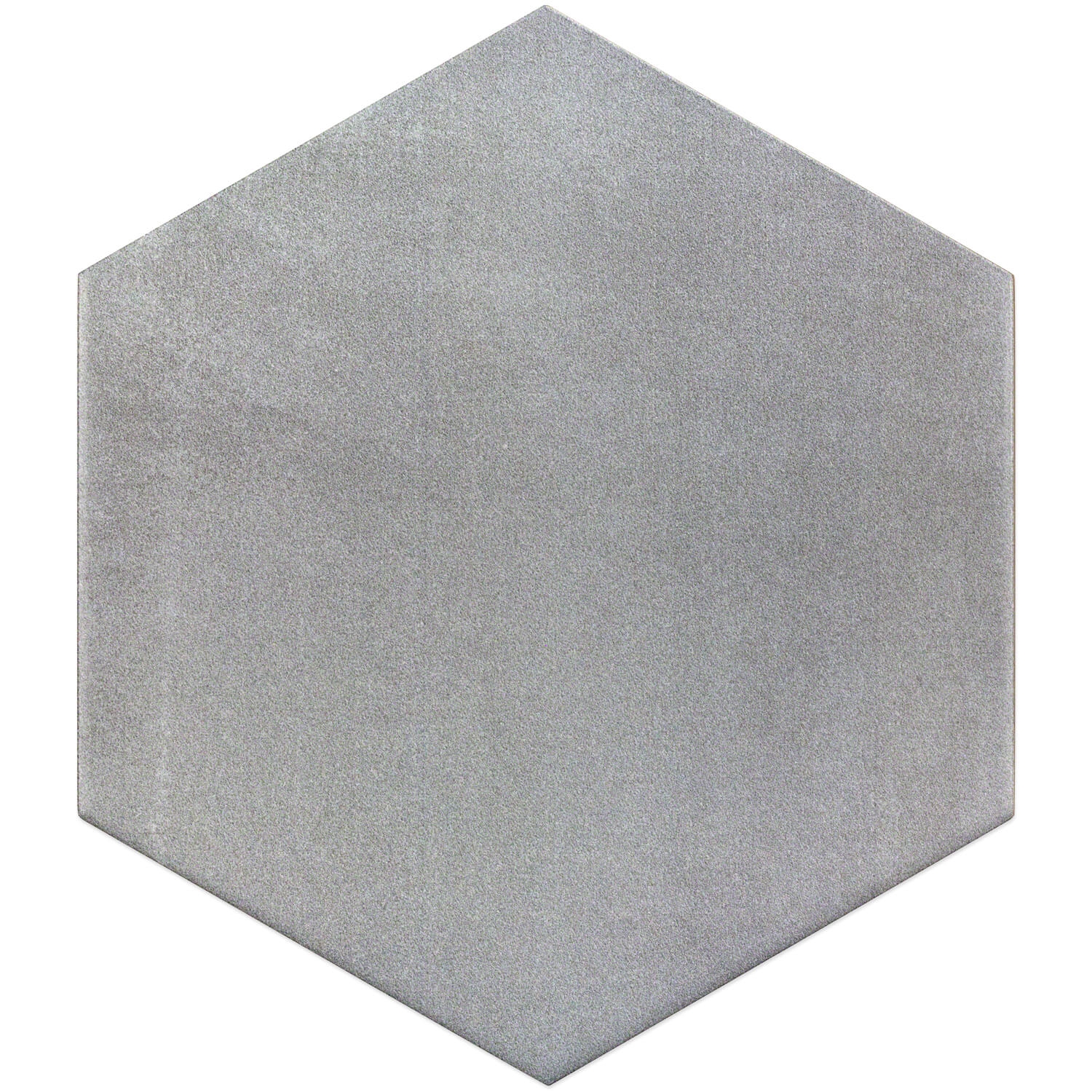 Paige Grigio 10" Porcelain Hexagon Matte Cement Look Porcelain Tile