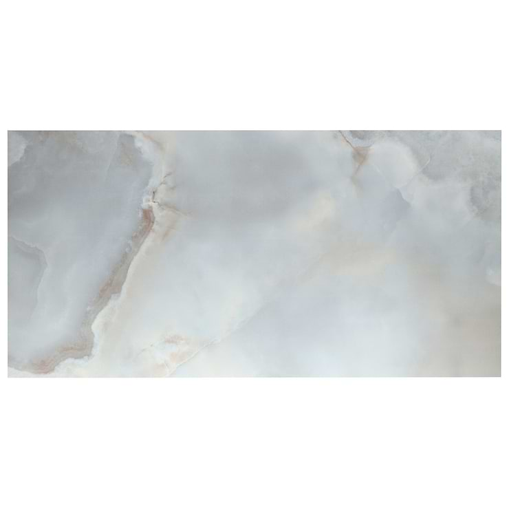 Jewel Onyx Pearl Sky 24x48 Polished Porcelain Tile