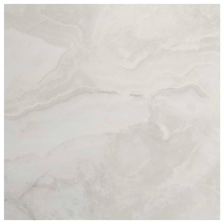 Jewel Onyx White 48x48 Polished Porcelain Tile