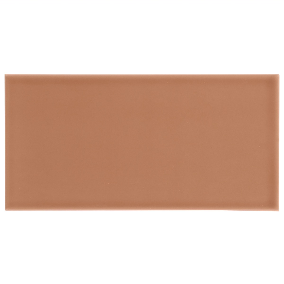 Stacy Garcia Maddox Terracota Orange 4x8 Matte Ceramic Subway Wall Tile
