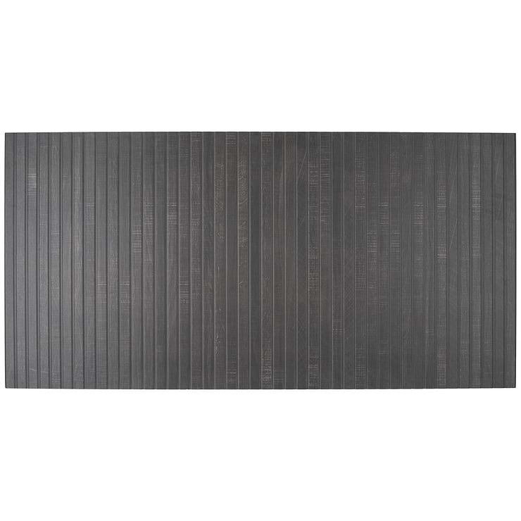 Kenridge Ribbon Black 24x48 Wood Look Matte Porcelain Tile
