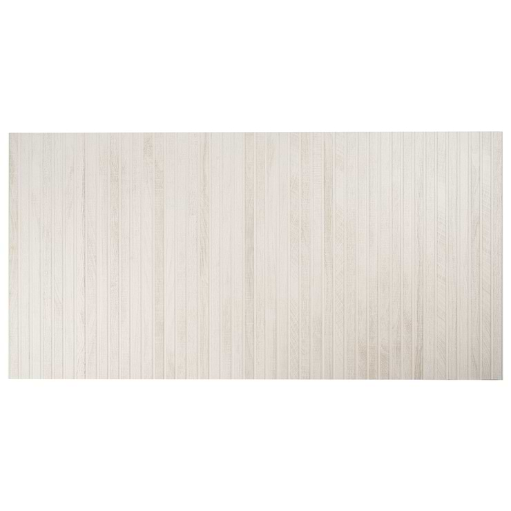 Kenridge Ribbon White 24x48 Wood Look Matte Porcelain Tile