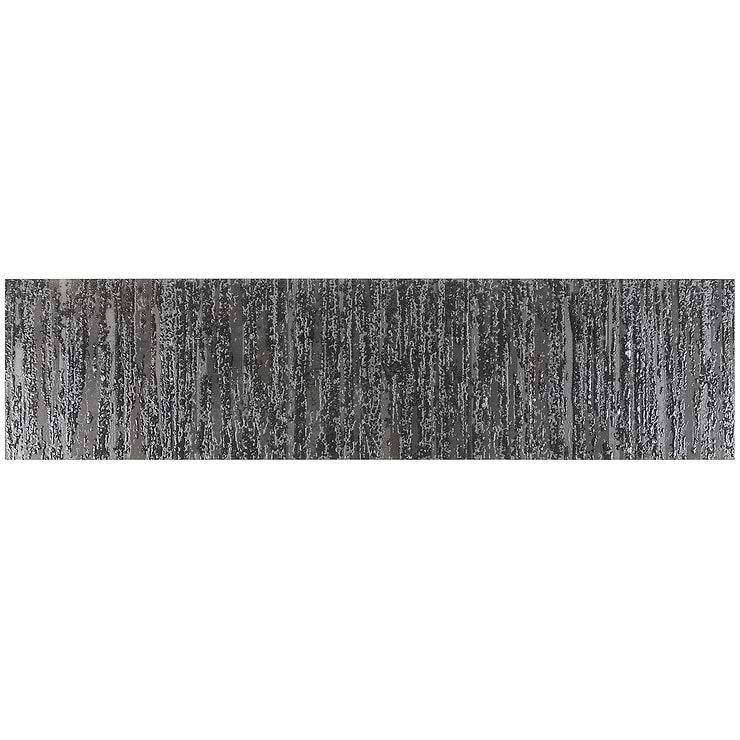 Twilight Deco Dark 12x48 Metal Look Porcelain Tile