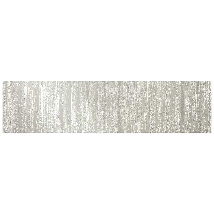 Twilight Deco Pearl 12x48 Metal Look Matte Porcelain Wall Tile