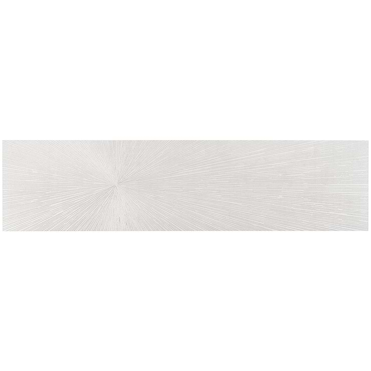 Twilight Star White 12x48 Metal Look Porcelain Tile