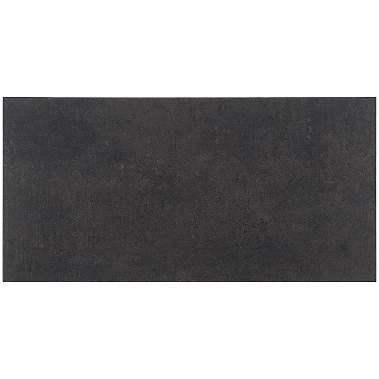 Bronx Black 12x24 Matte Porcelain Tile