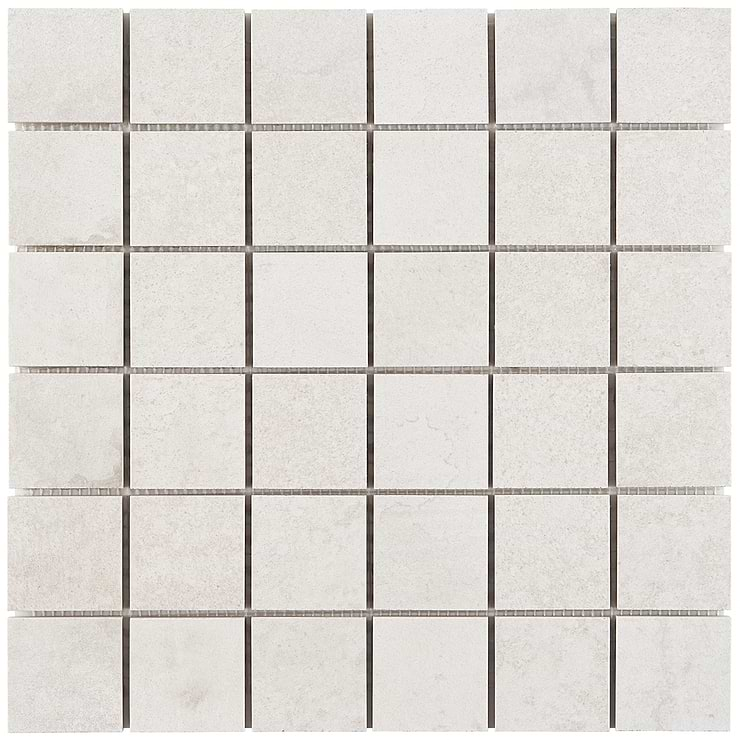 Bronx White 2x2 Matte Porcelain Mosaic Tile